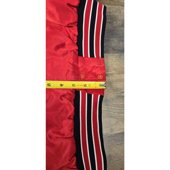 Vintage Starter St. Louis Cardinals Satin Embroidered Logo Jacket XL Pre Owned - Picture 12 of 16
